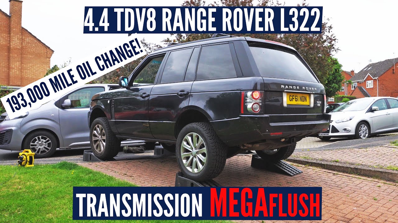 I had the transmission MEGAFLUSHED on the CHEAPEST 4.4 TDV8 Range Rover in the UK!