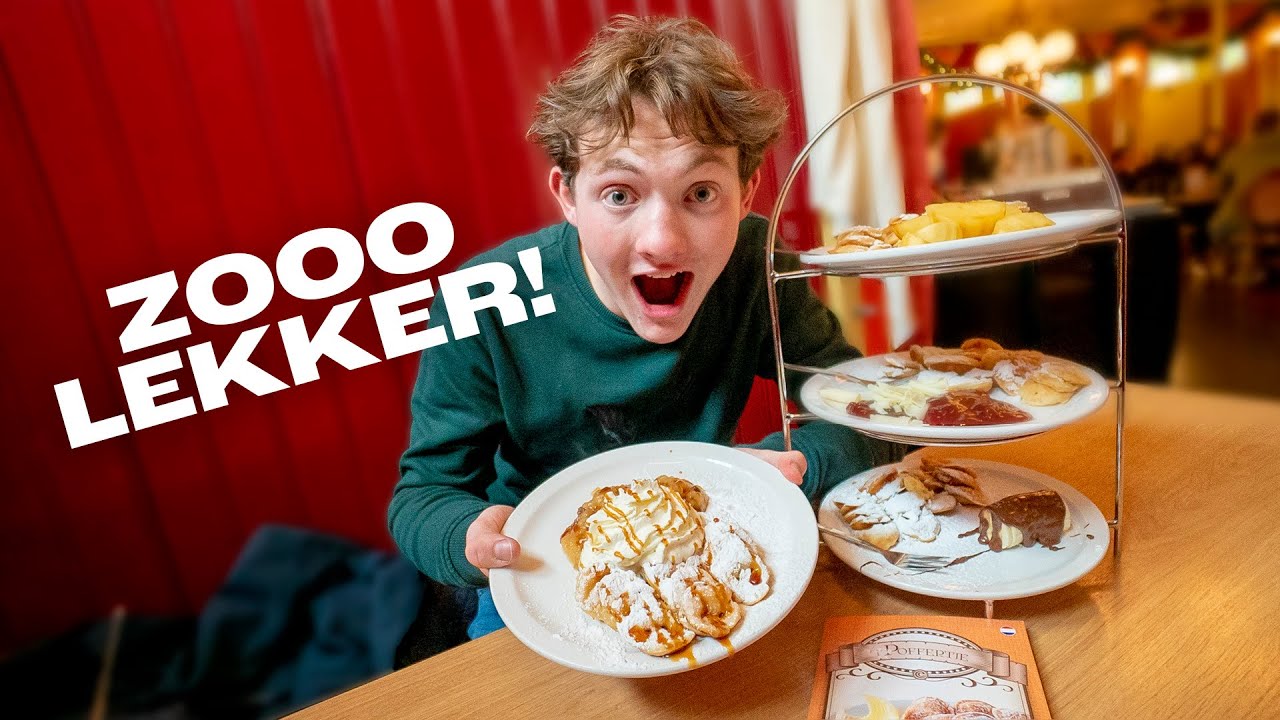 75 POFFERTJES BESTELD! WELKE ZIJN DE LEKKERSTE?! 🤤 | Bart Baan
