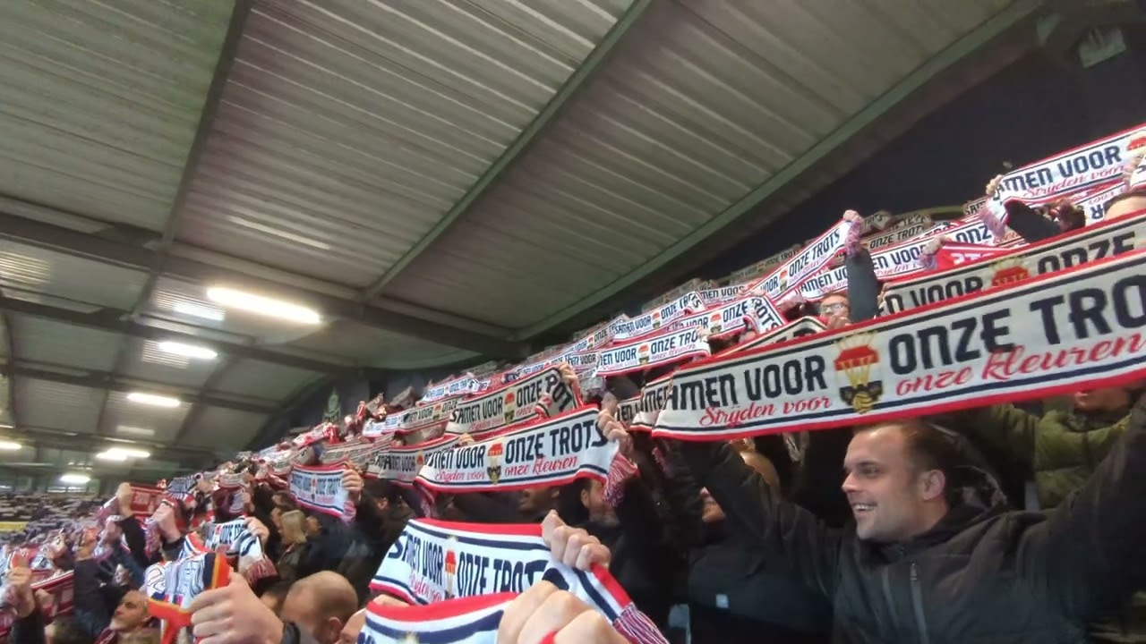 Willem II - Roda JC: Opkomst van de spelers