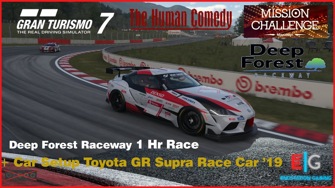 The Human Comedy - Deep Forest 1Hr Race + Setup - Gold - Difficulty Hard -Gran Turismo 7 - Missions