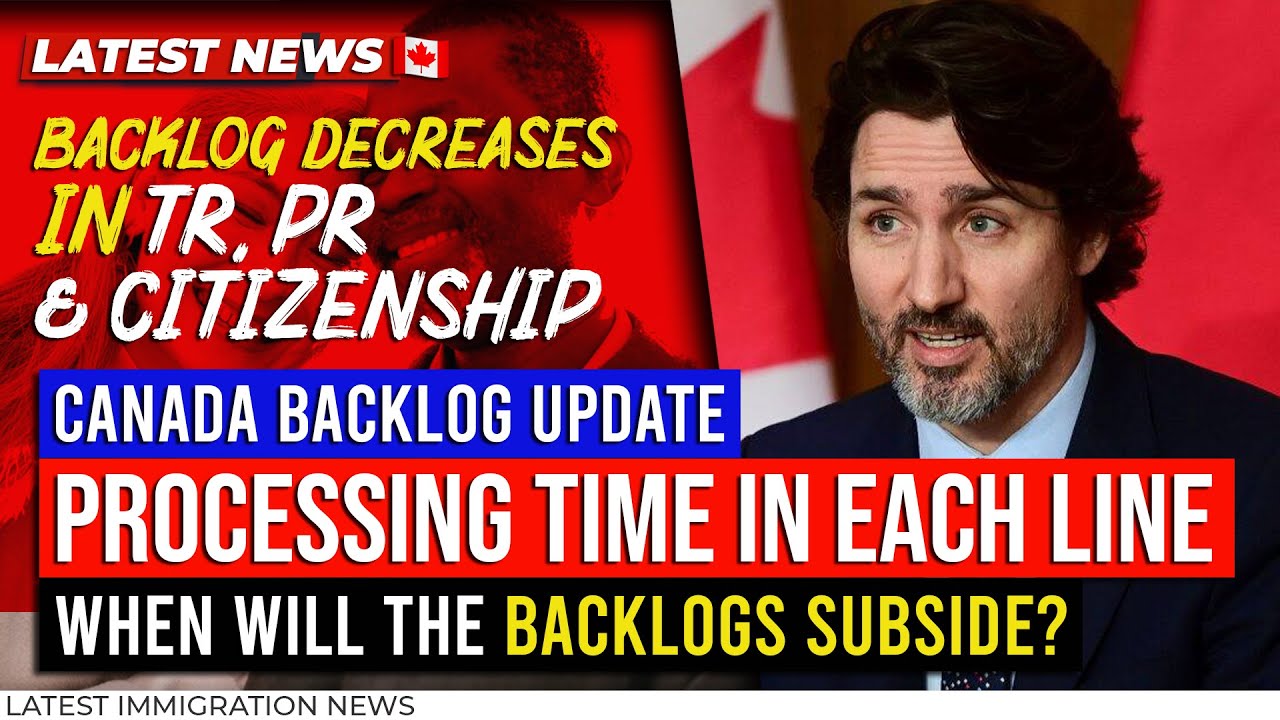 Canada Immigration Backlog Update : Processing Time in Each Line | When will The Backlogs Subside?