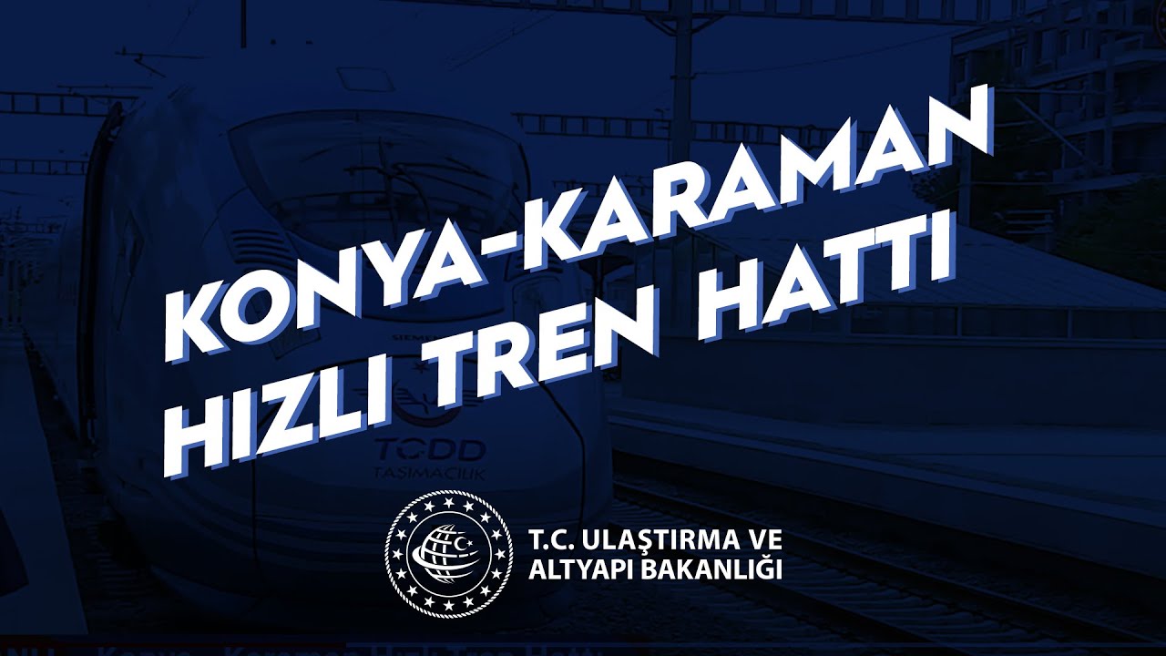 #Konya - #Karaman Hızlı Tren hattı