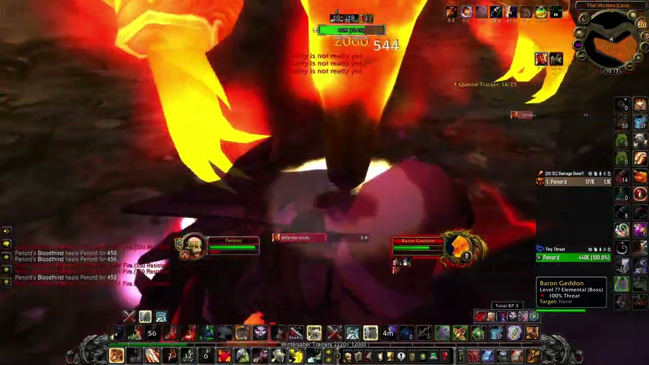 Baron Geddon Warrior Solo