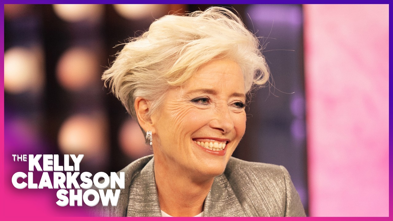 Emma Thompson Asks Kelly Clarkson HILARIOUS Question About Jane Austen