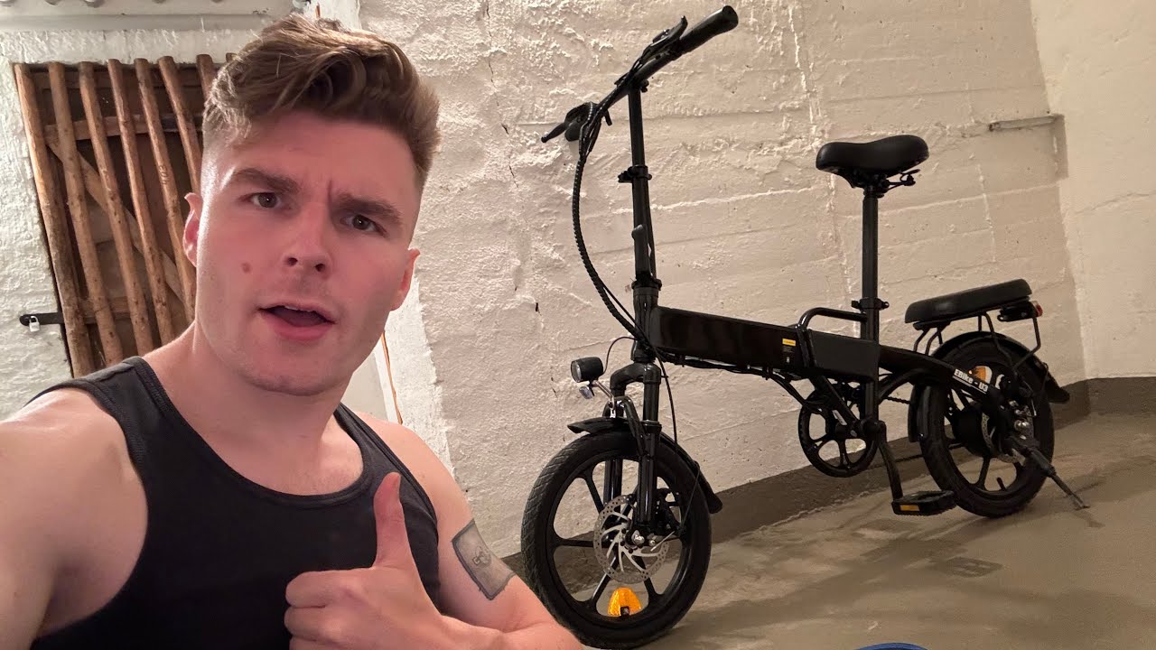 E-BIKE / KLAPPRAD FÜR UNTER 500 EURO IM TEST, iScooter U3 REVIEW