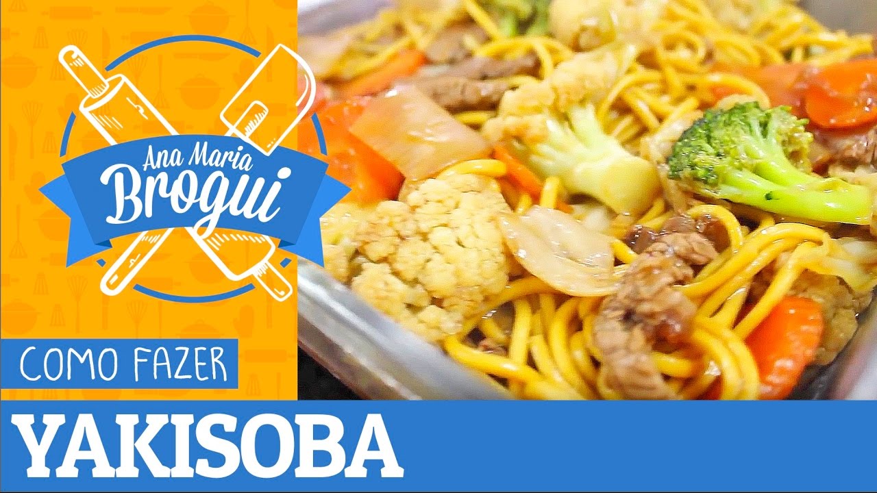 COMO FAZER YAKISOBA | #AnaMariaBrogui #223