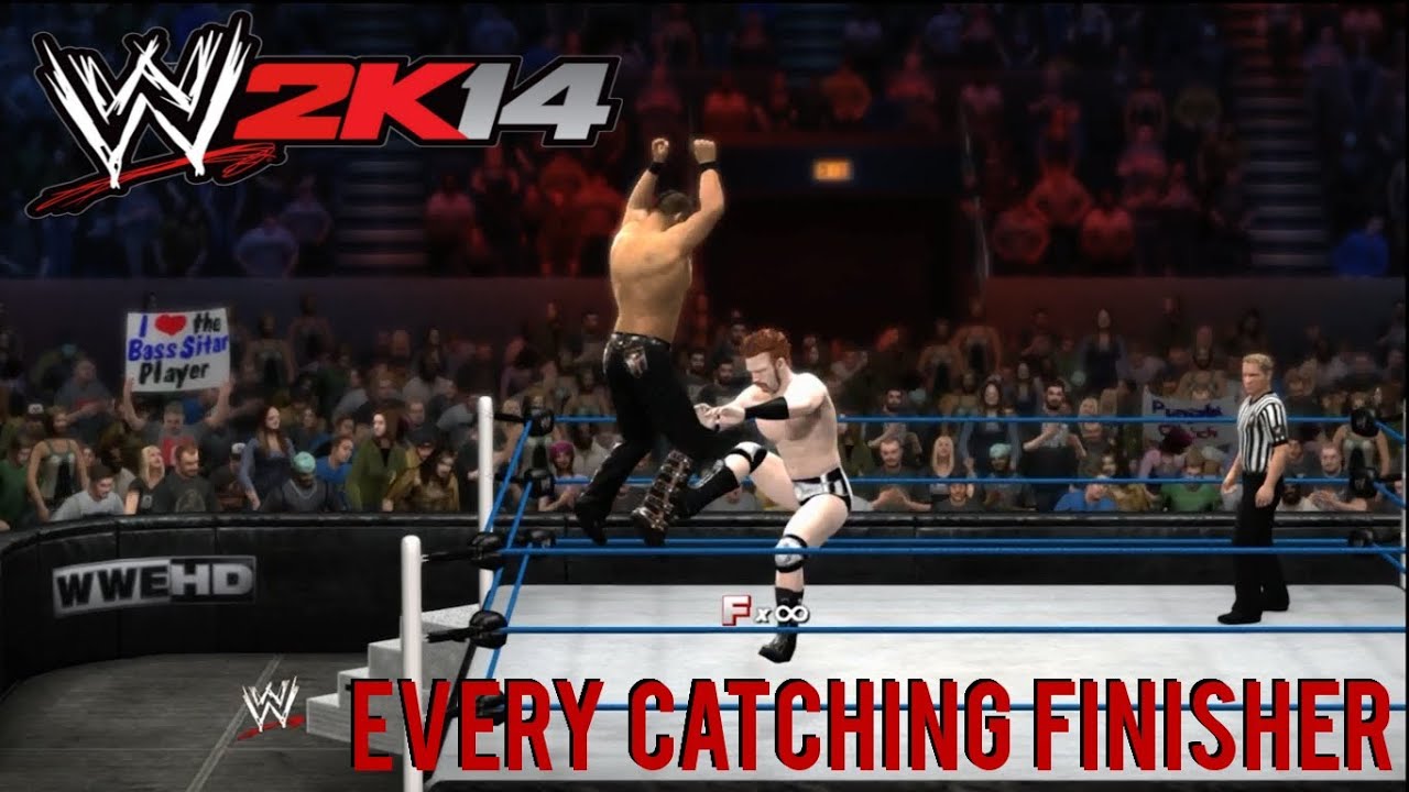WWE 2K14 - Every Catching Finisher/Mid Air Finisher ( Tutorial/ How To)
