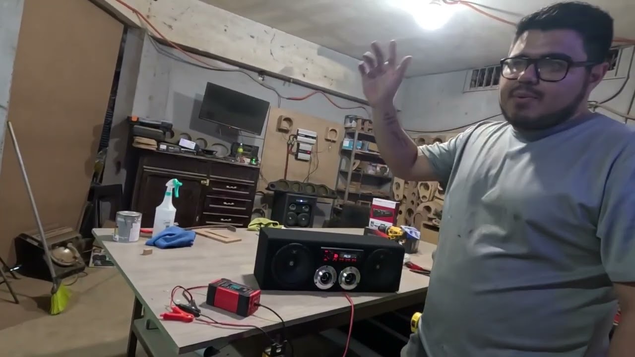 Armado de cajón pequeño para car audio 