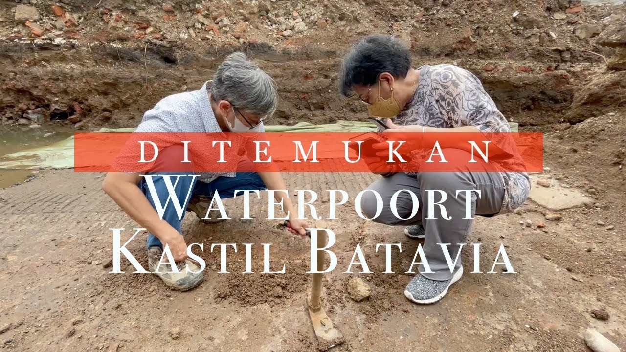 WATERPOORT KASTIL BATAVIA DITEMUKAN