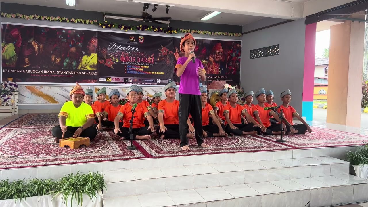 Johan Pertandingan Dikir Barat Sekolah Rendah Daerah Besut 2025(PELAKAR JINGGA SK JABI)