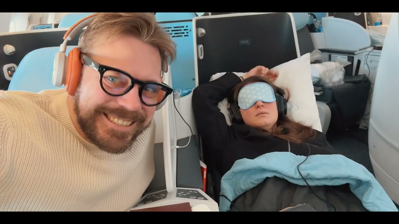 LA SUA PRIMA VOLTA IN BUSINESS CLASS [NEW YORK PT. 01]