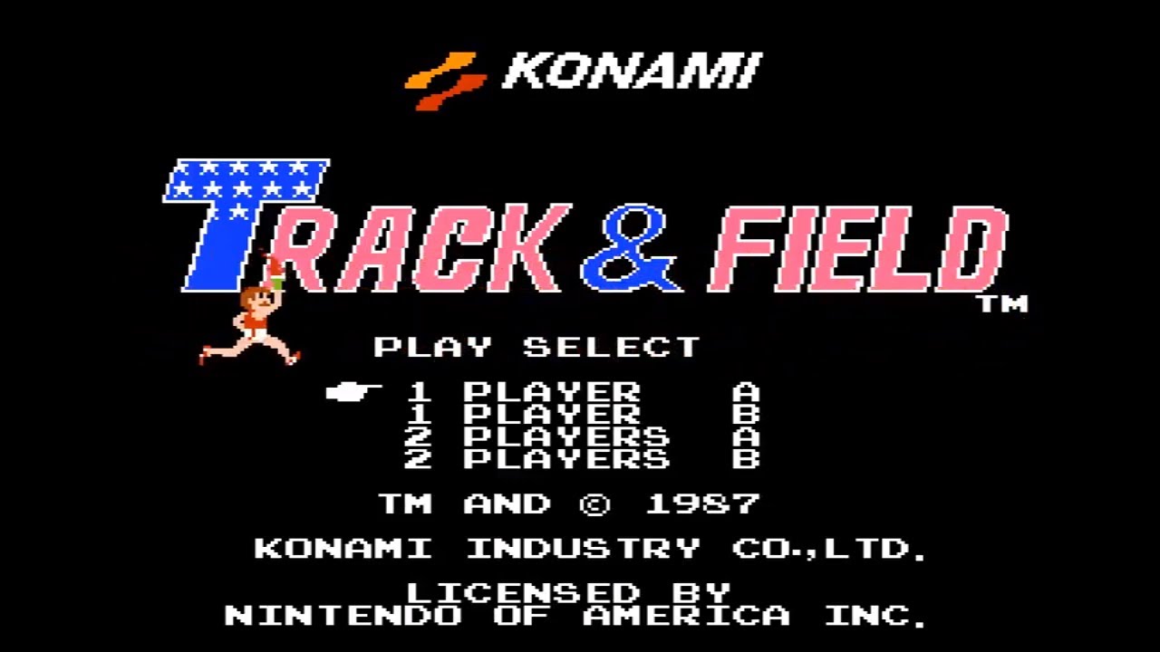 Track & Field (NES) Full Gameplay / Walkthrough No Commentary