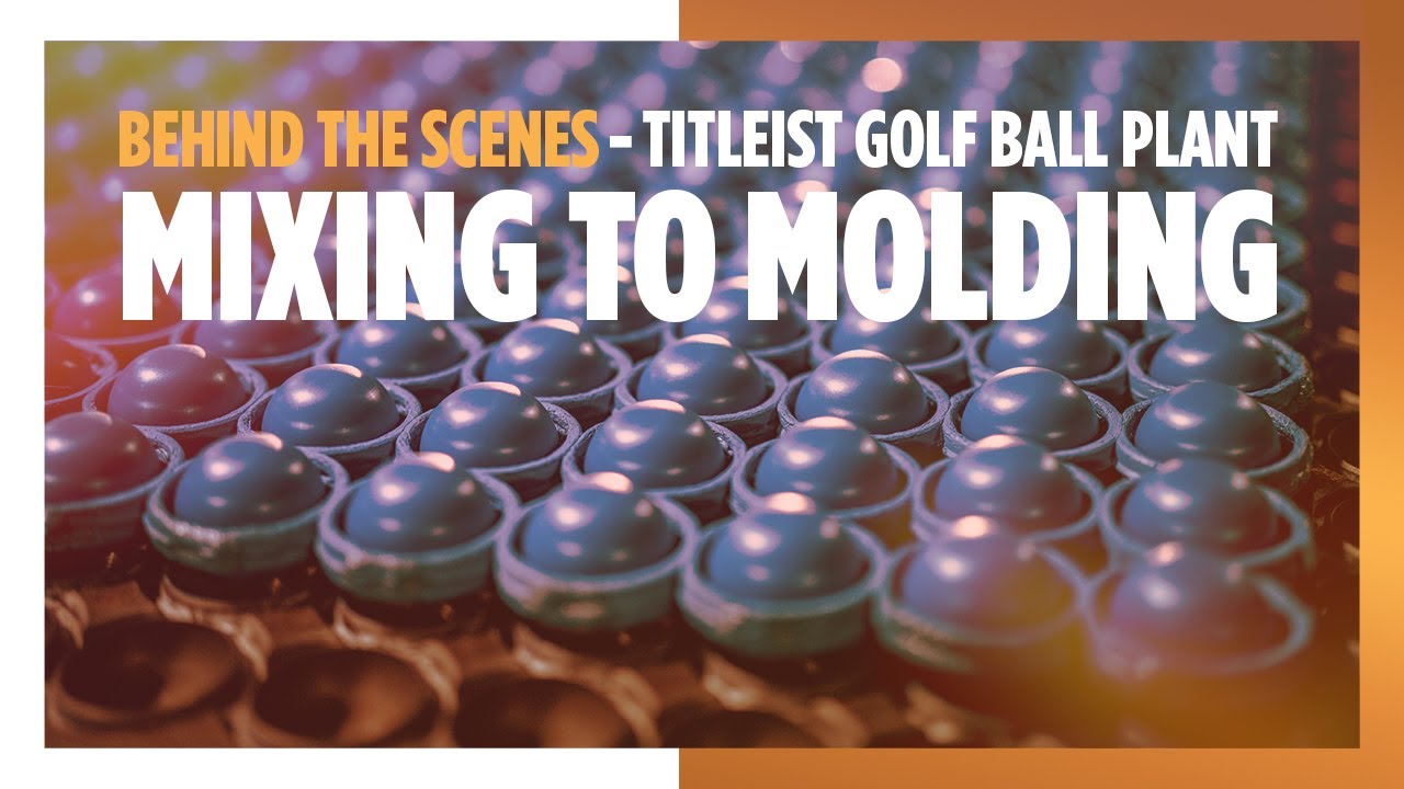 Behind the Scenes - Titleist Golf Ball Plant Tour - Mixing to Molding