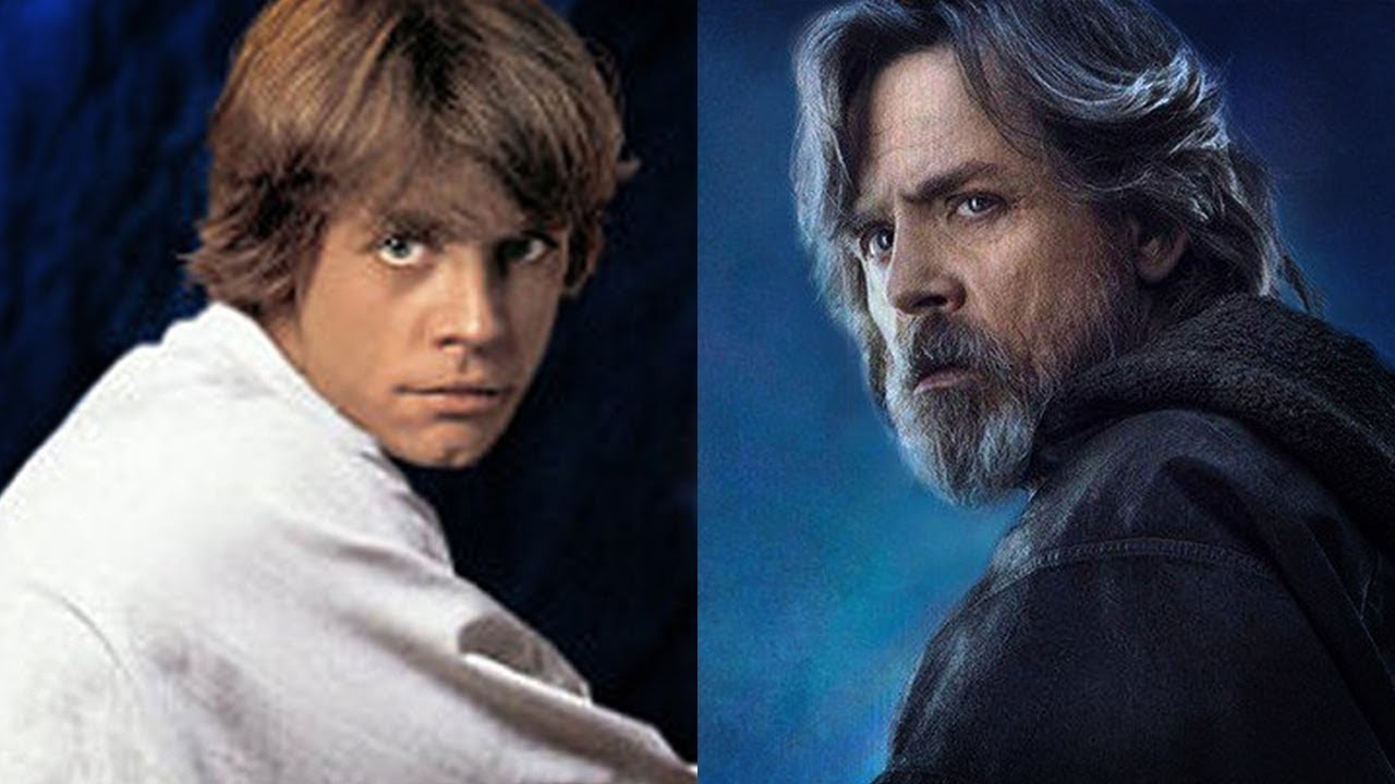 Then and now Star wars