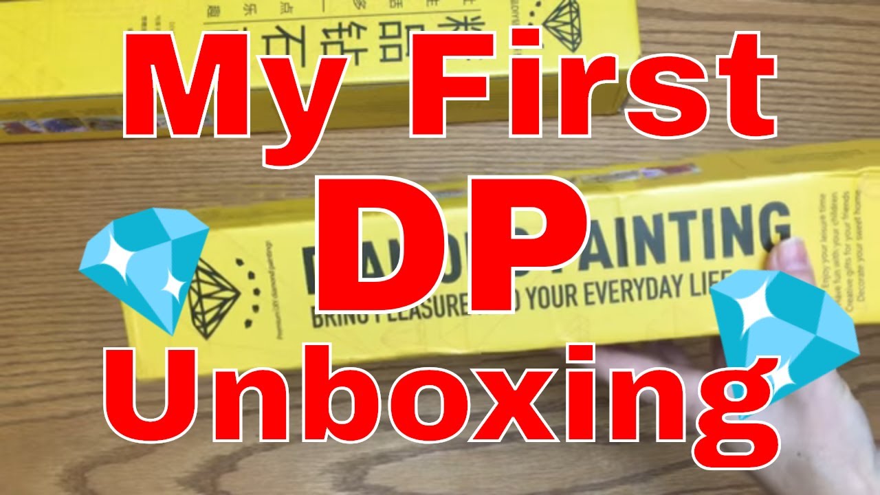 Unboxing Diamond Painting . Review