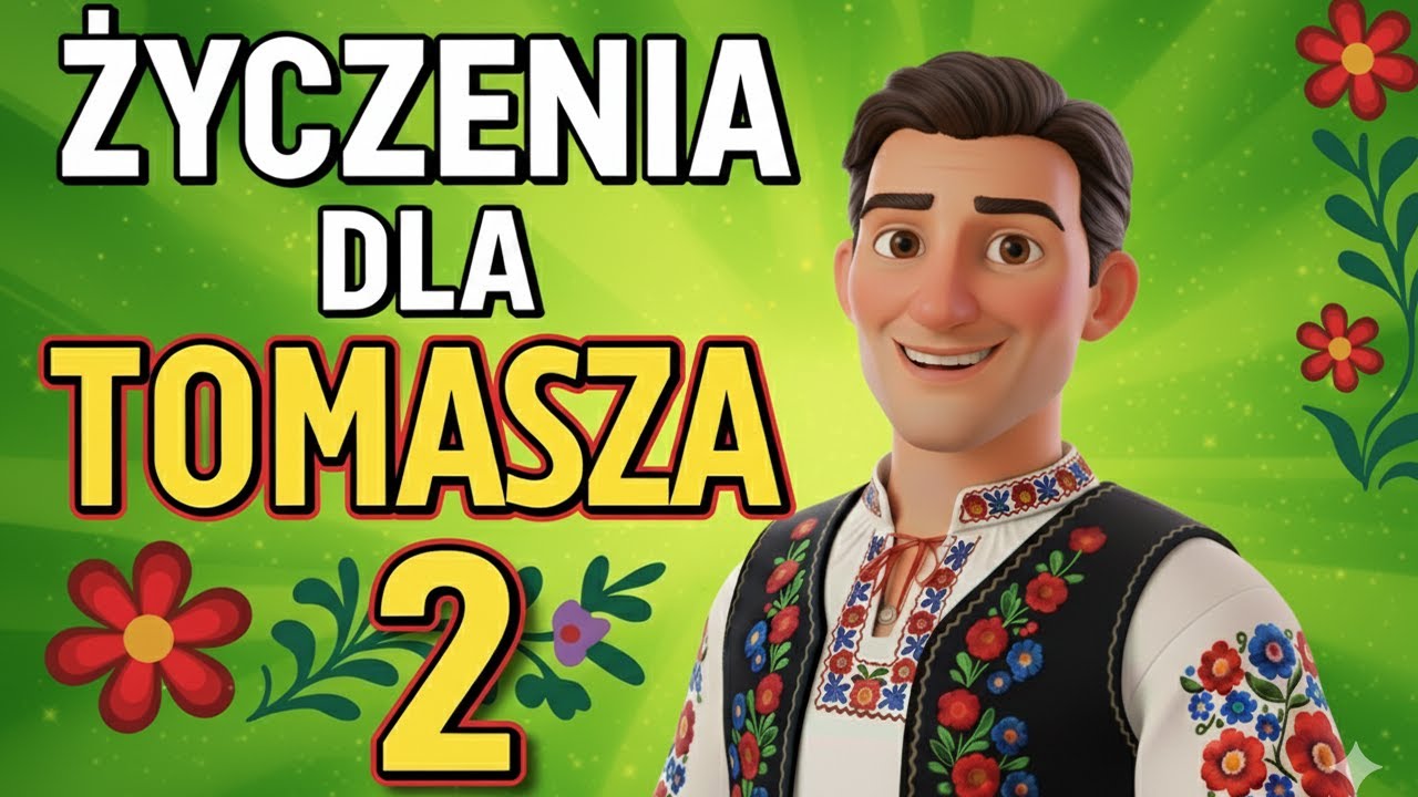 Życzenia imieninowe dla TOMASZA TOMKA 2💐 Wesoła piosenka z życzeniami | Disco Polo Biesiada