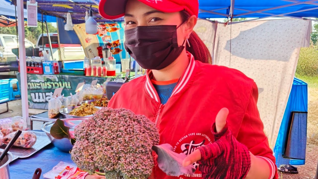 ชมสวนบล็อคโคลี่ #เกษตร สร้างรายได้