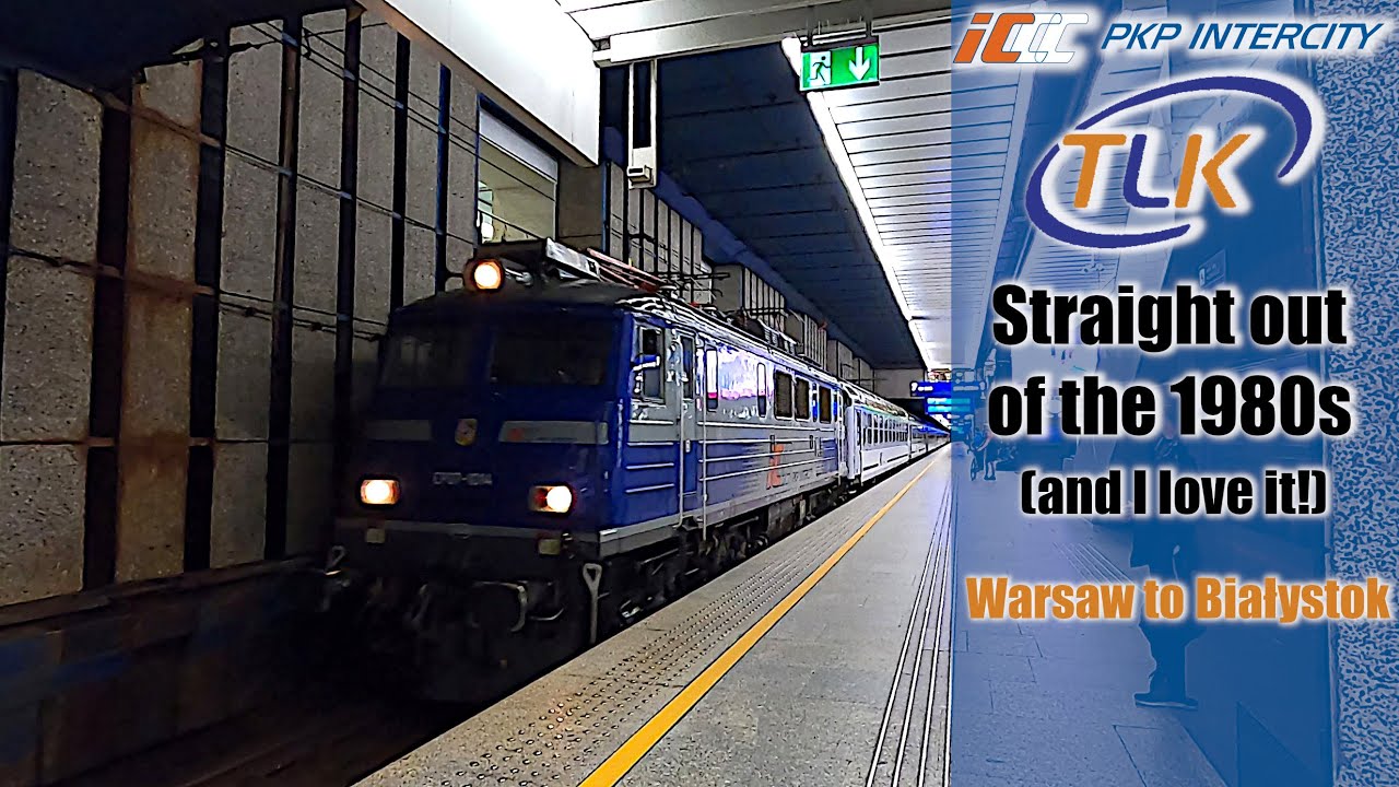 PKP Intercity TLK - The loco hauled train from a bygone era!