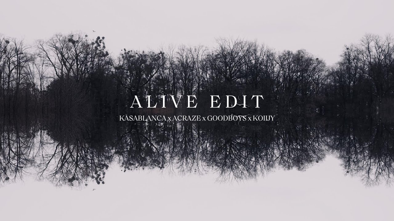 Kasablanca x ACRAZE x GOODBOYS - Alive (Alvaro Noir MASHUP)