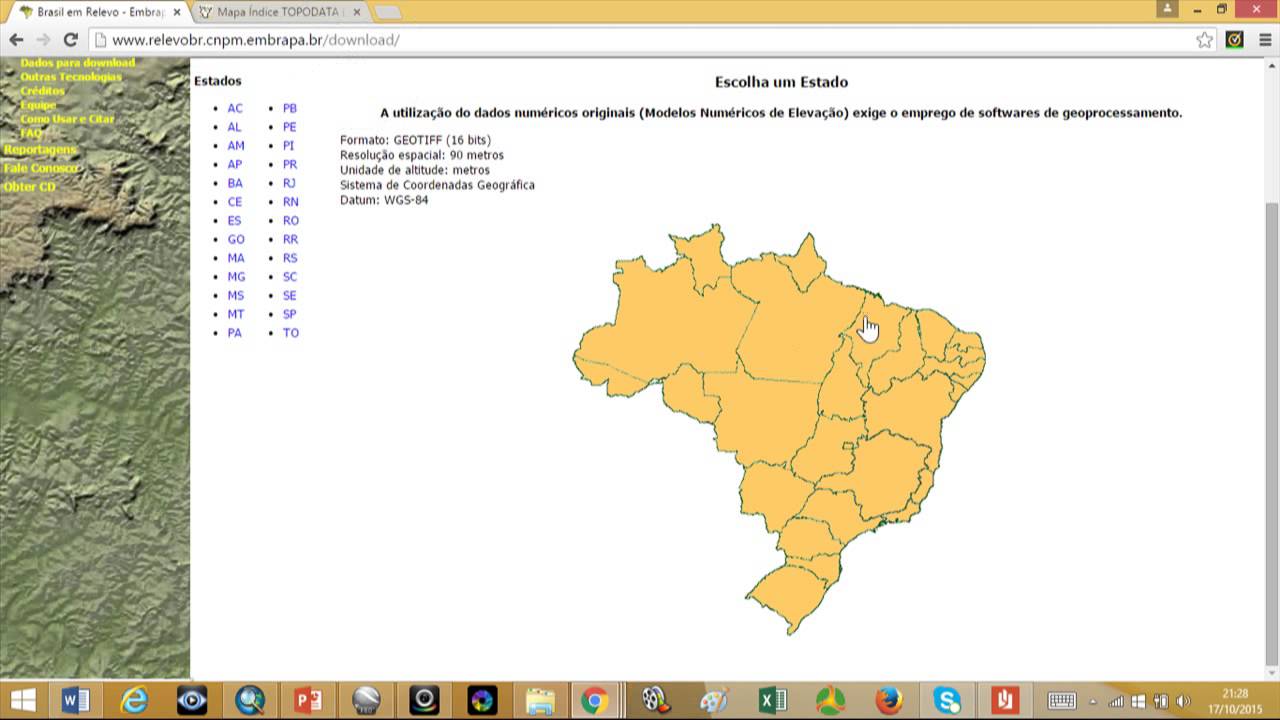 Arcgis Modelo Digital do Terreno #01