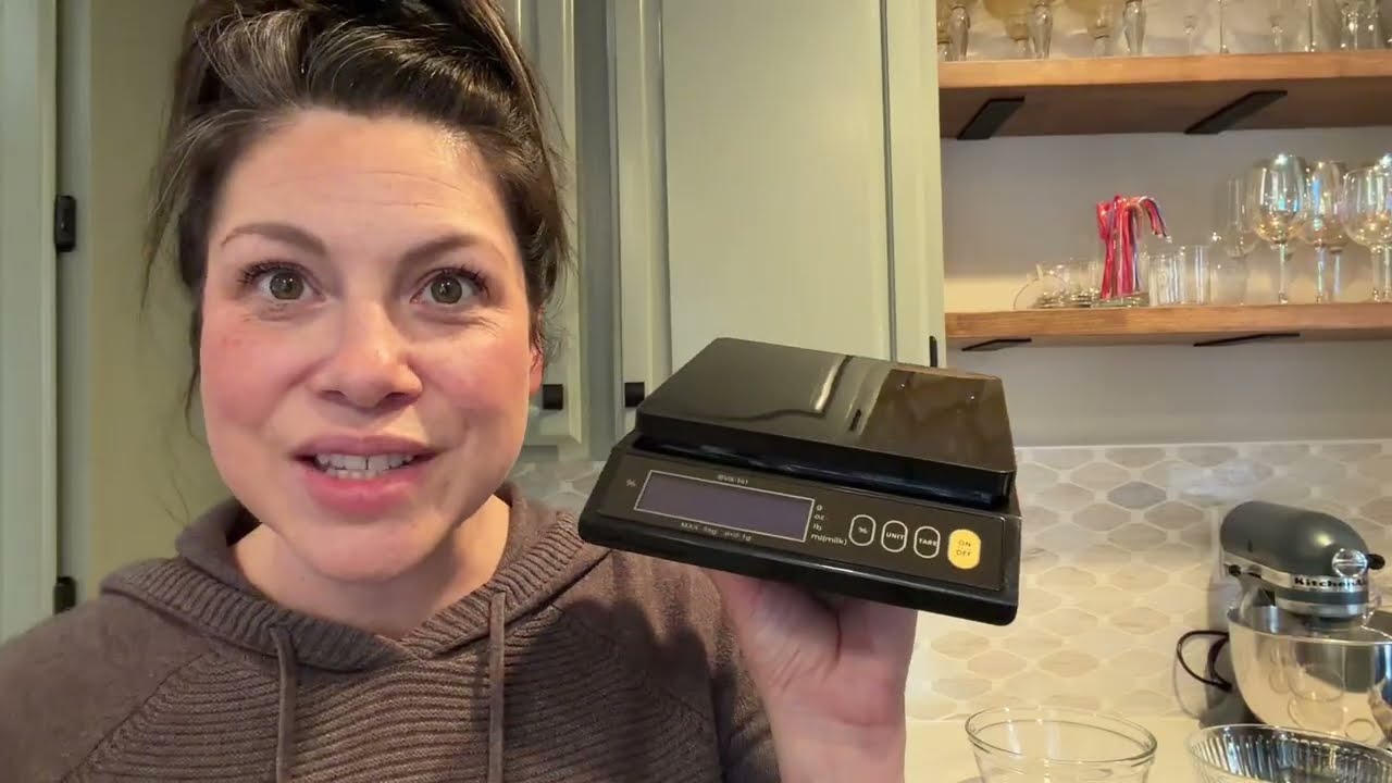 Perfect Measurements! Bonvoisin Baking Scale Amazon Review