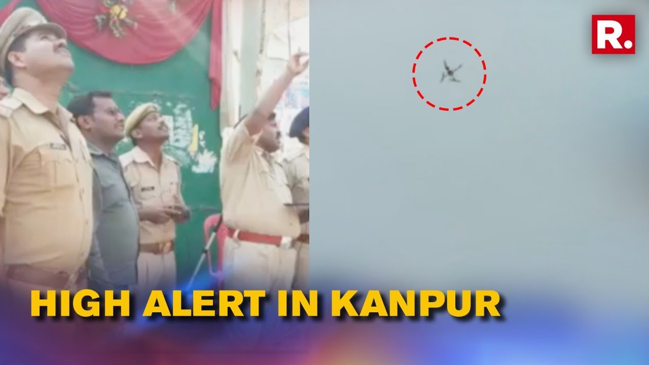 Kanpur Clashes: Police Deploy Drones To Monitor Situation As Security Beefed Up in Sensitive Areas