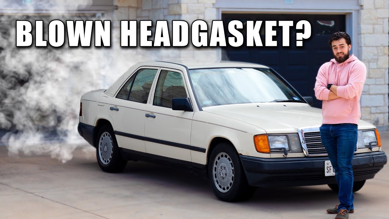 У W124 низкая компрессия в одном цилиндре. Давайте это исправим | Часть 3
