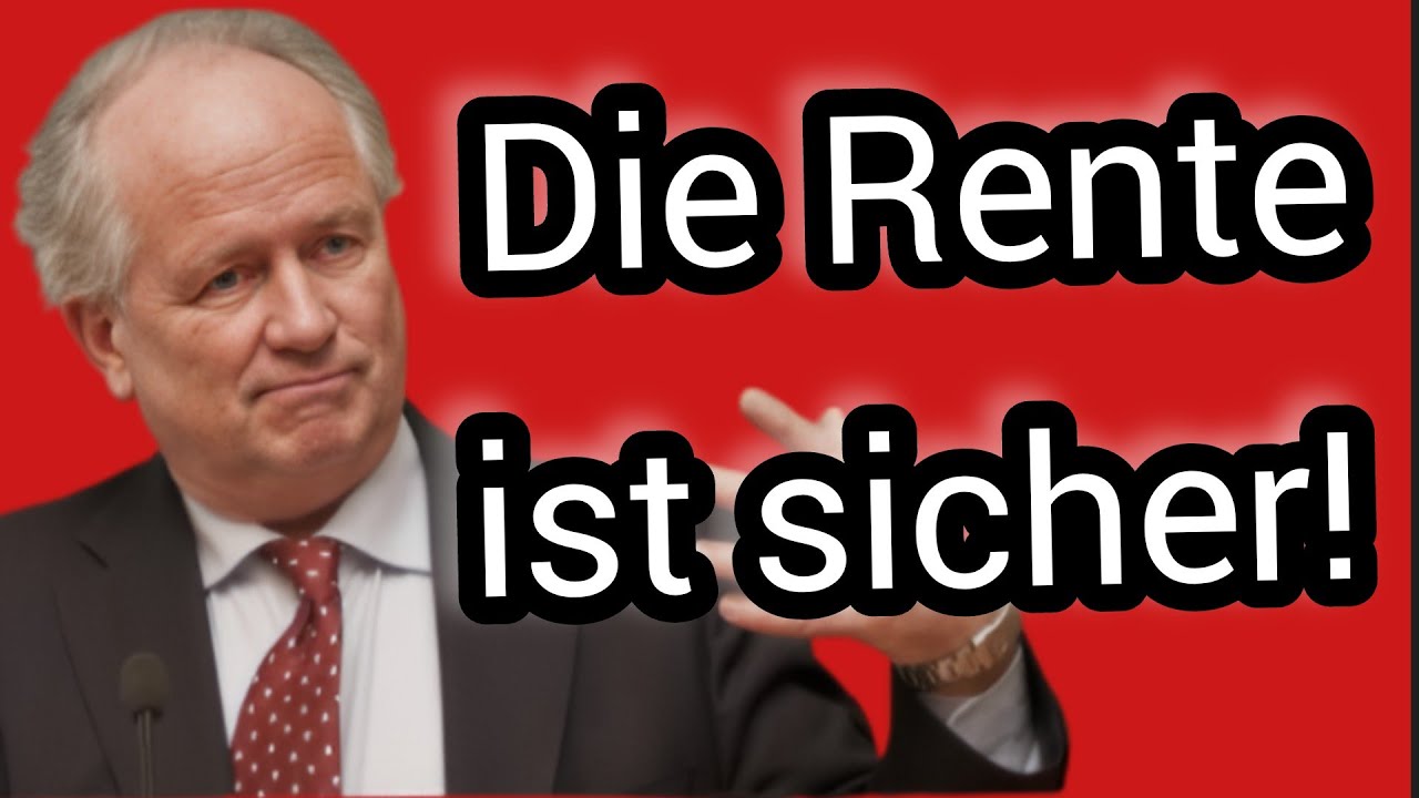 Die Rente ist sicher! Heiner Flassbeck rechnet mit der deutschen Politik ab!