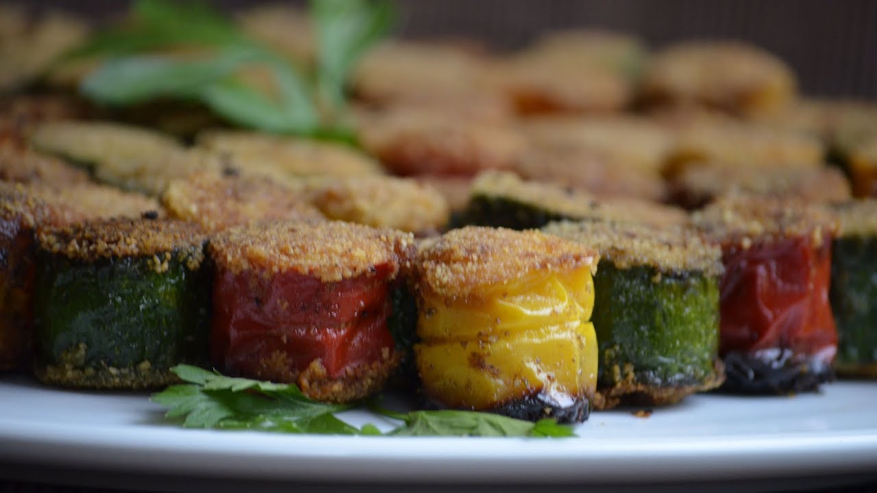 Tricolore di Verdure Ripiene - Three-Coloured Stuffed Vegetables by Bravobob