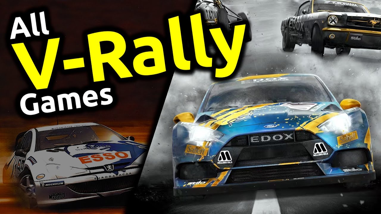 All games in the V-Rally series - Gameplay Peek