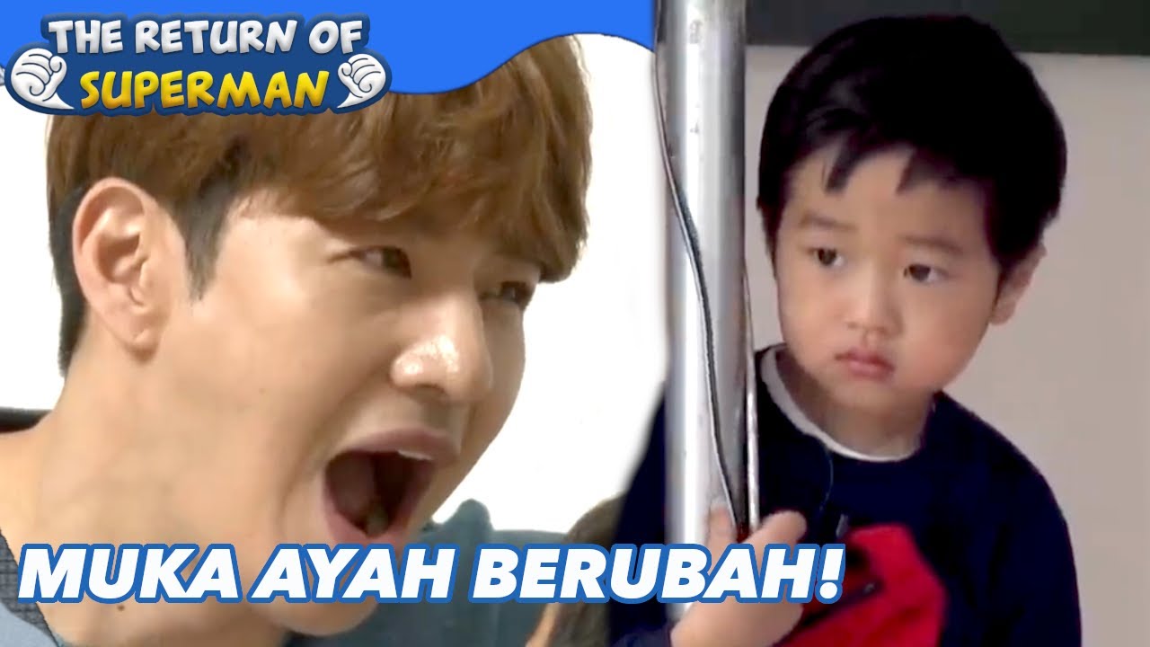Muka Ayah Berubah! |Nostalgia Superman|SUB INDO/ENG|181209 Siaran KBS WORLD TV|