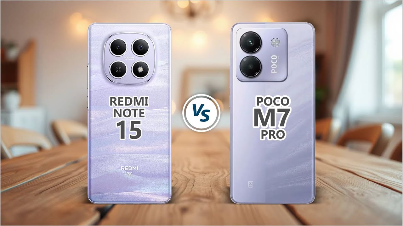 REDMI NOTE 15 vs POCO M7 PRO | Camera Quality, Battery Backup & Display Experience