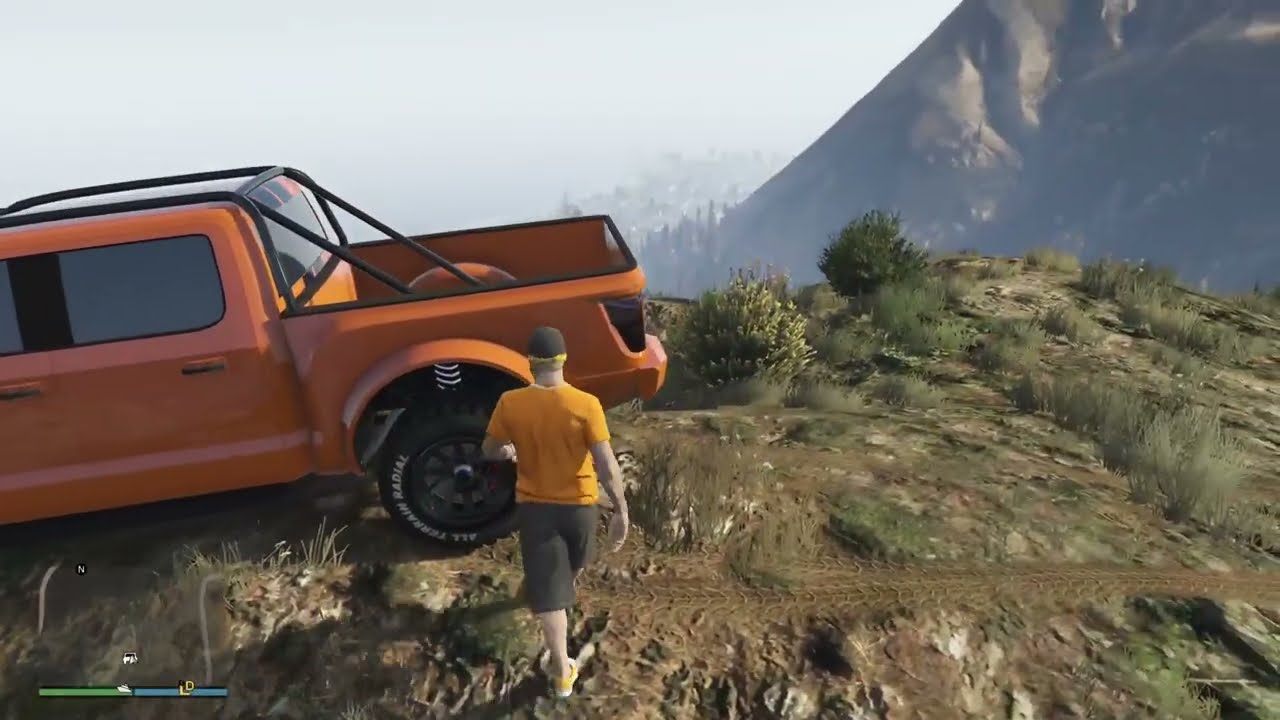 GTA 5 Online 4x4ing Up The Cassidy Creek Trail
