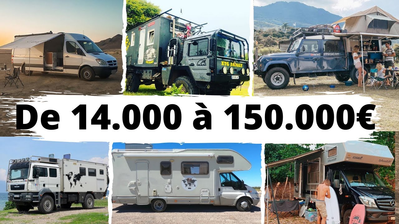 6 YOUTUBEURS presentent LEURS VEHICULES AMENAGES pour voyager CAMPING CAR VAN Camion 4X4 VAN TOUR 2