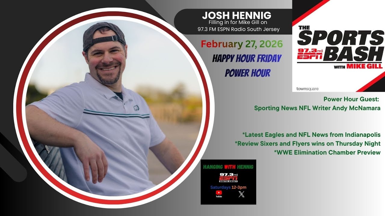 POWER HOUR: #Eagles and #NFL latest news plus Sixers and Flyers wins review (TSB 2-27-26)