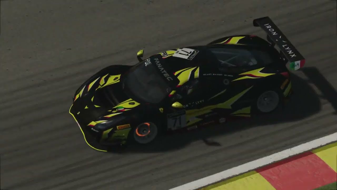 Assetto Corsa - Ferrari 488 GT3 Evo sound mod @ Spa 2022