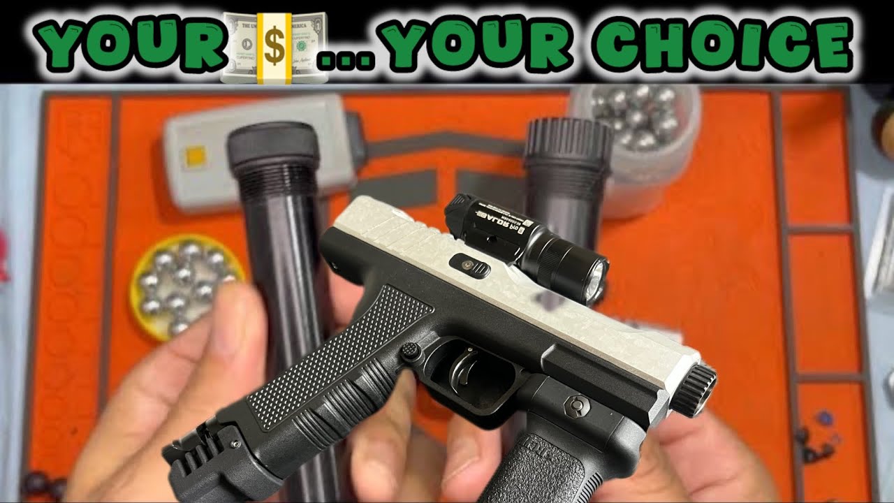 LL4D - Pistelle X68 | Ствол заводского алюминия против ствола из нержавеющей стали MCS