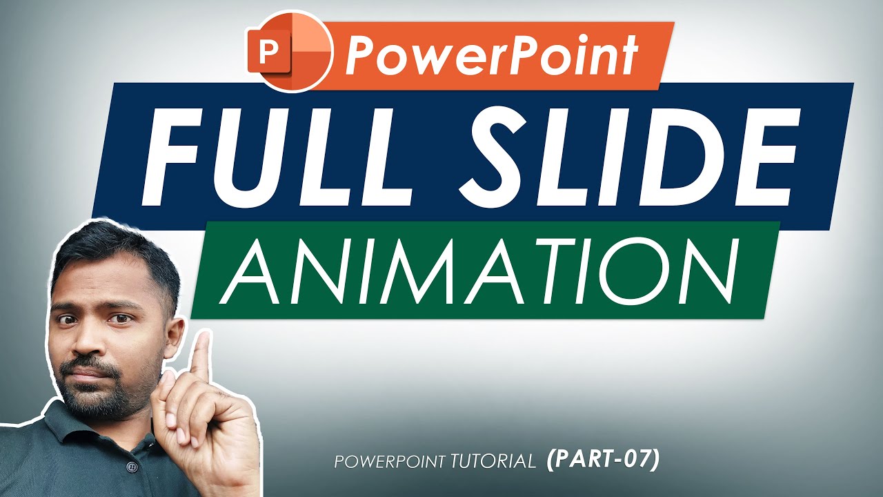 Microsoft PowerPoint presentation slide animation