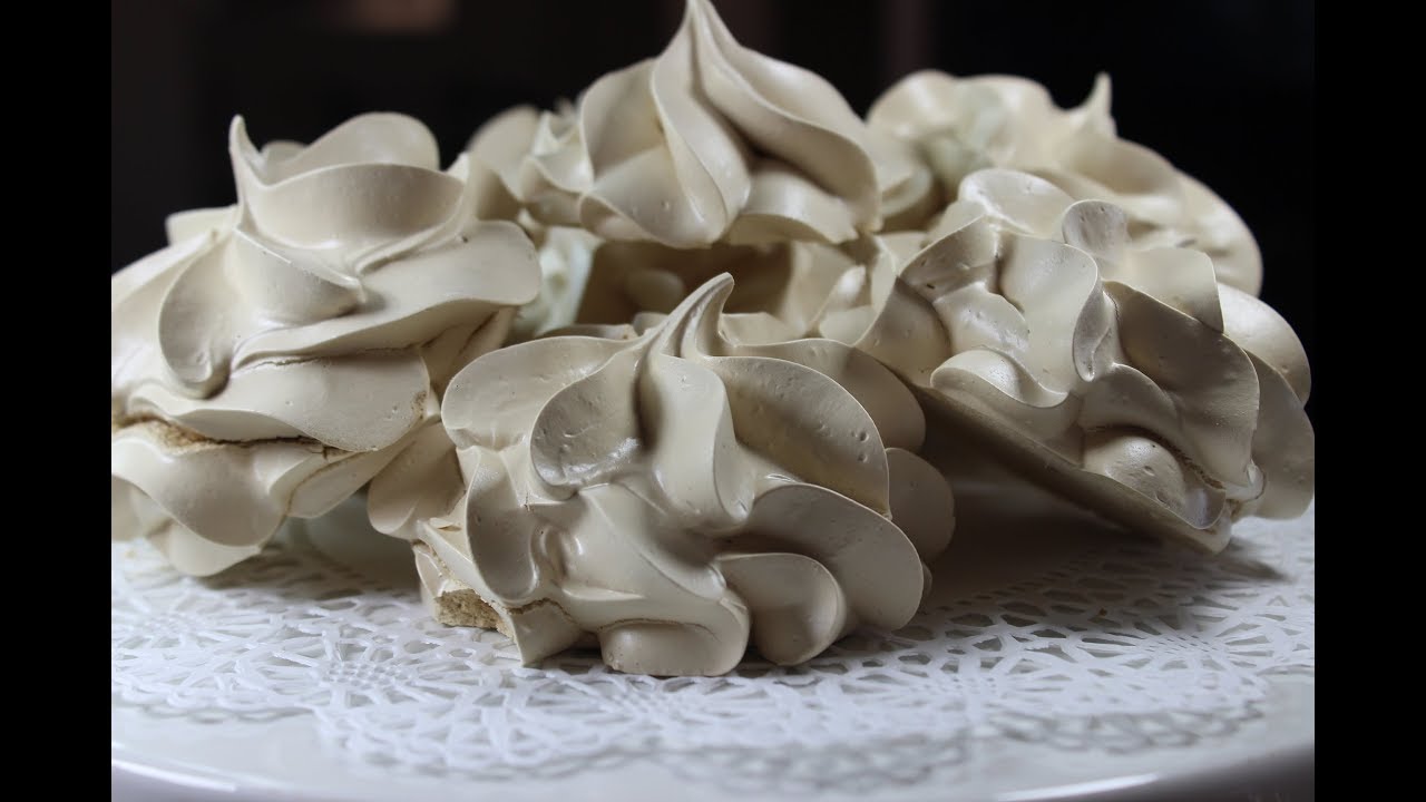 Coffee Flavored Meringues!