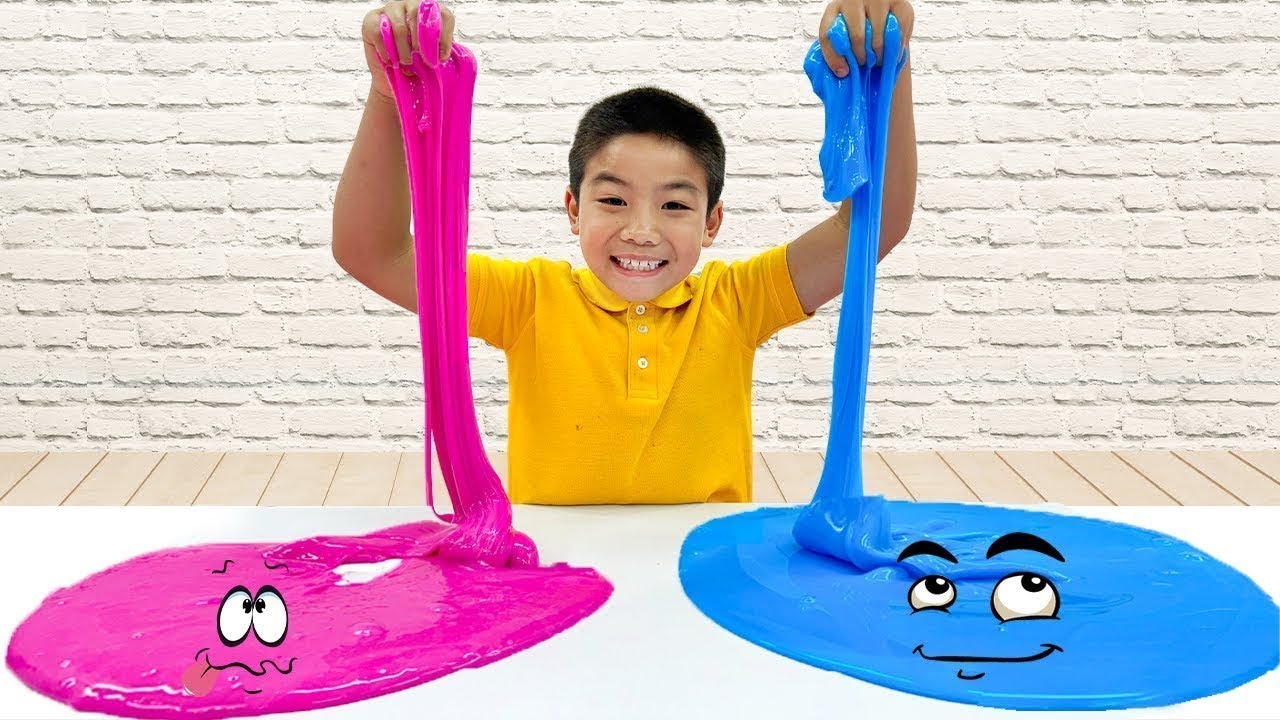 Eric solo quiere jugar con su Slime y no ayuda a Jannie y T&iacute;a | Experimentos de SLIME para Ni&ntilde;os
