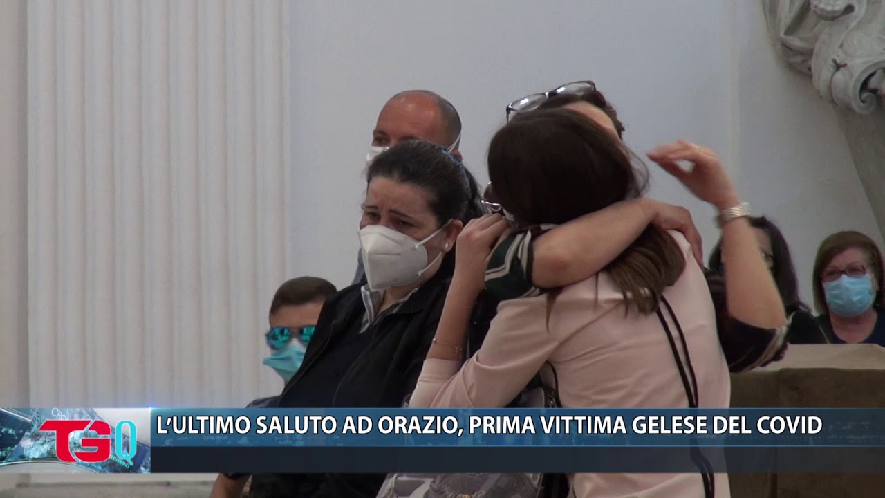 L’ULTIMO SALUTO AD ORAZIO, PRIMA VITTIMA GELESE DEL COVID