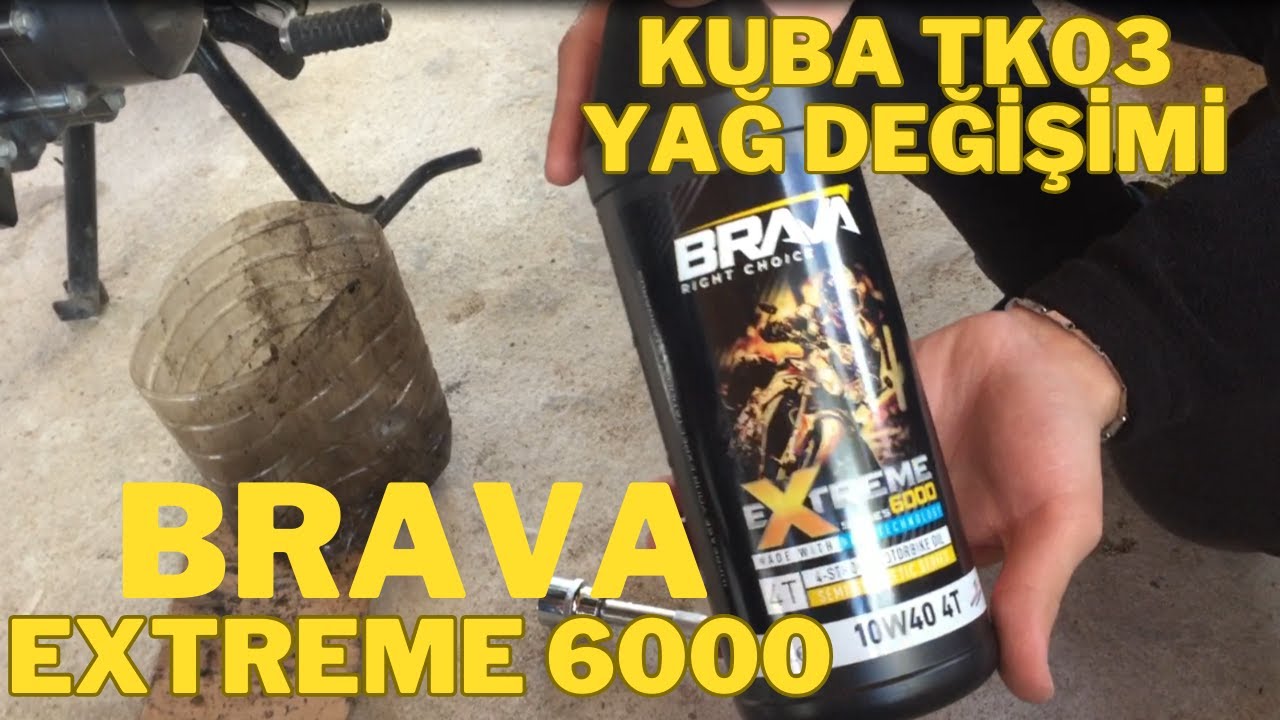 KUBA TK03 YAĞ DEĞİŞİMİ (Brava Yağ İle Tanışıyor)