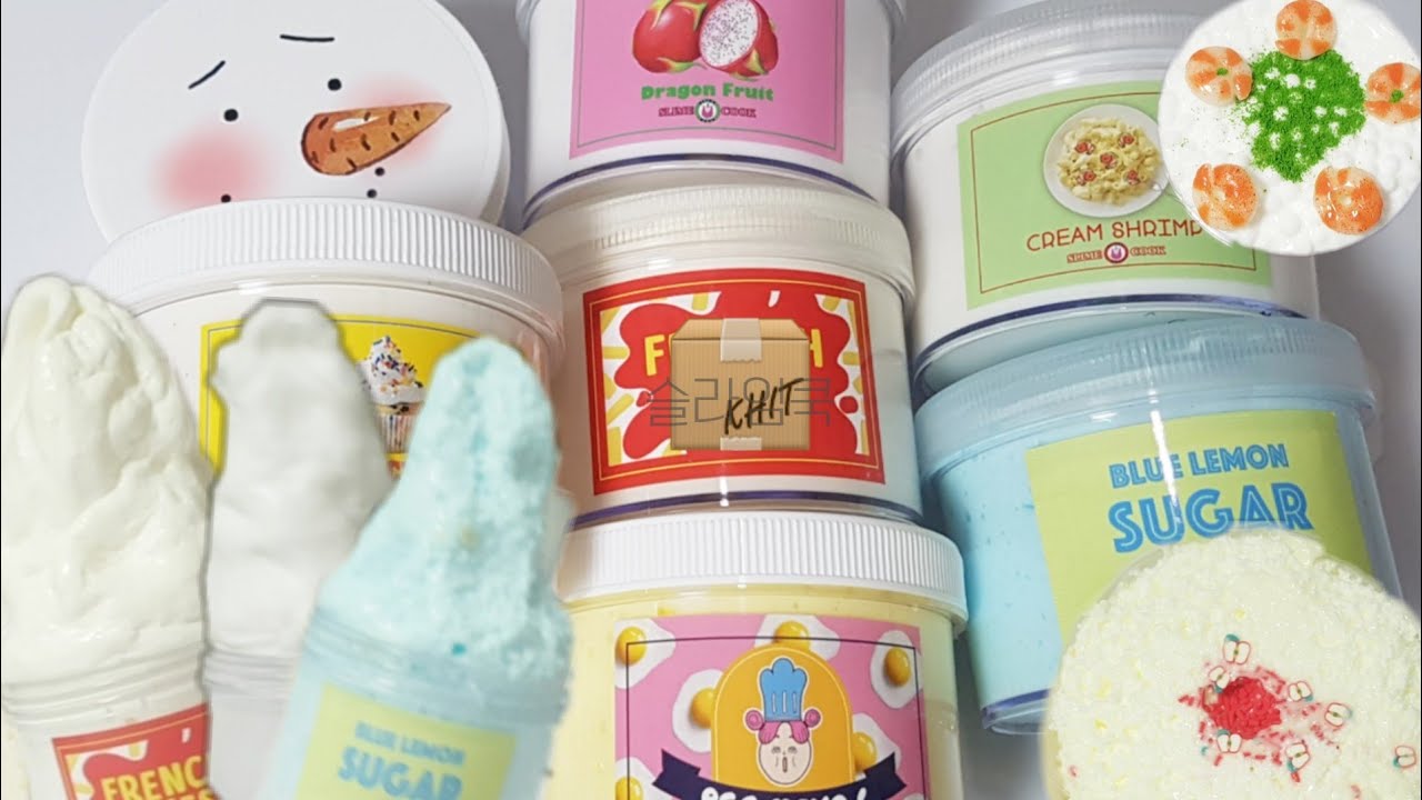 다양한 요리들이 슬라임으로?! 슬라임쿡 후기 🍳👩‍🍳🍽🥓 | 슬라임후기 | 슬라임리뷰 | 인스타슬라임 | 액괴 | 액체괴물 | 슬쿡 | slime | 엘머스