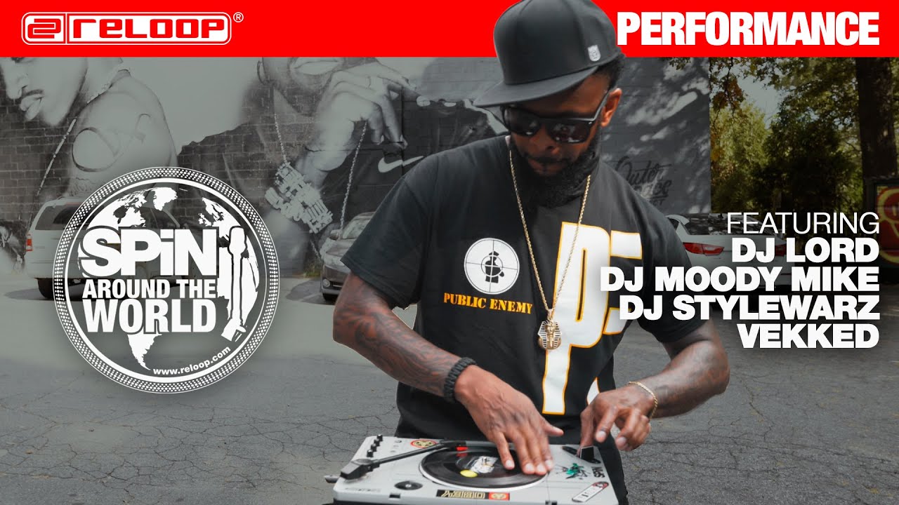 Reloop SPIN - Around the World Vol.III feat. DJ Lord, DJ MooDy Mike, DJ Stylewarz, Vekked