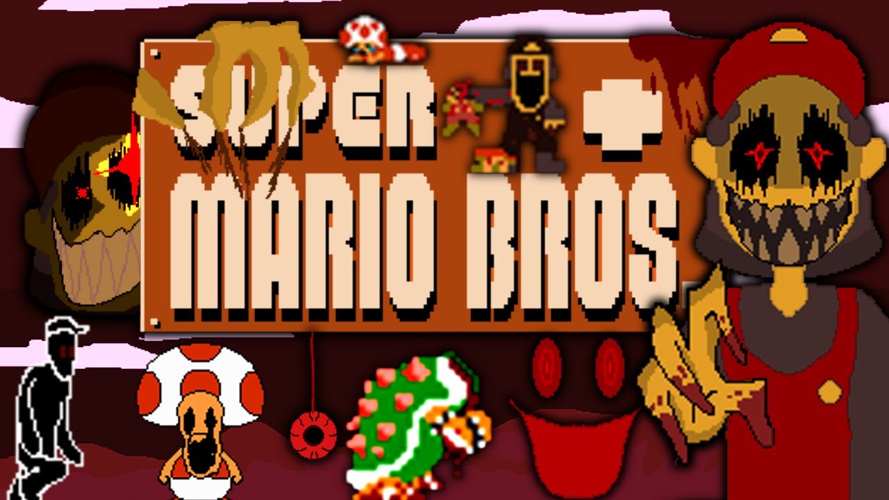 SUPER MARIO BROS.+ (САМАЯ СТРАШНАЯ НОВАЯ ИГРА УЖАСОВ MARIO.EXE)