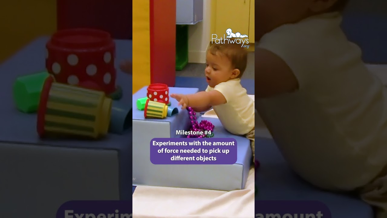 Important 7-9 Month Old Baby Sensory Milestones #shorts