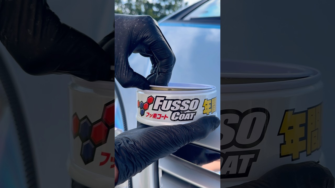 ‼️Soft99 Fusso Coat 12 Months Wax Light  #detailing #autopflege #soft99 #aufbereitung