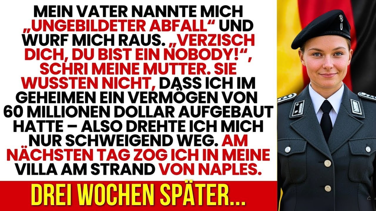 Mein Vater warf mich raus – meine eigene Mutter schrie: 
