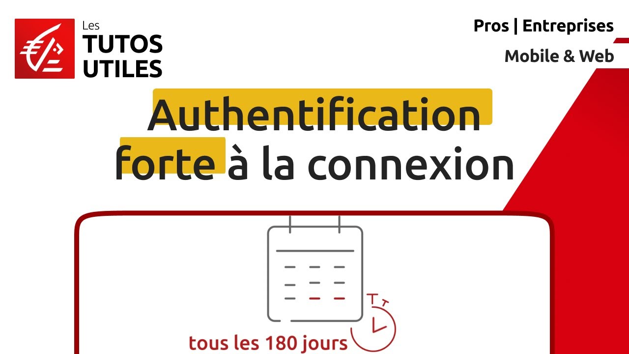 [PRO] Comment acc&eacute;der &agrave; vos comptes pros avec l'authentification forte ? I Caisse d'Epargne
