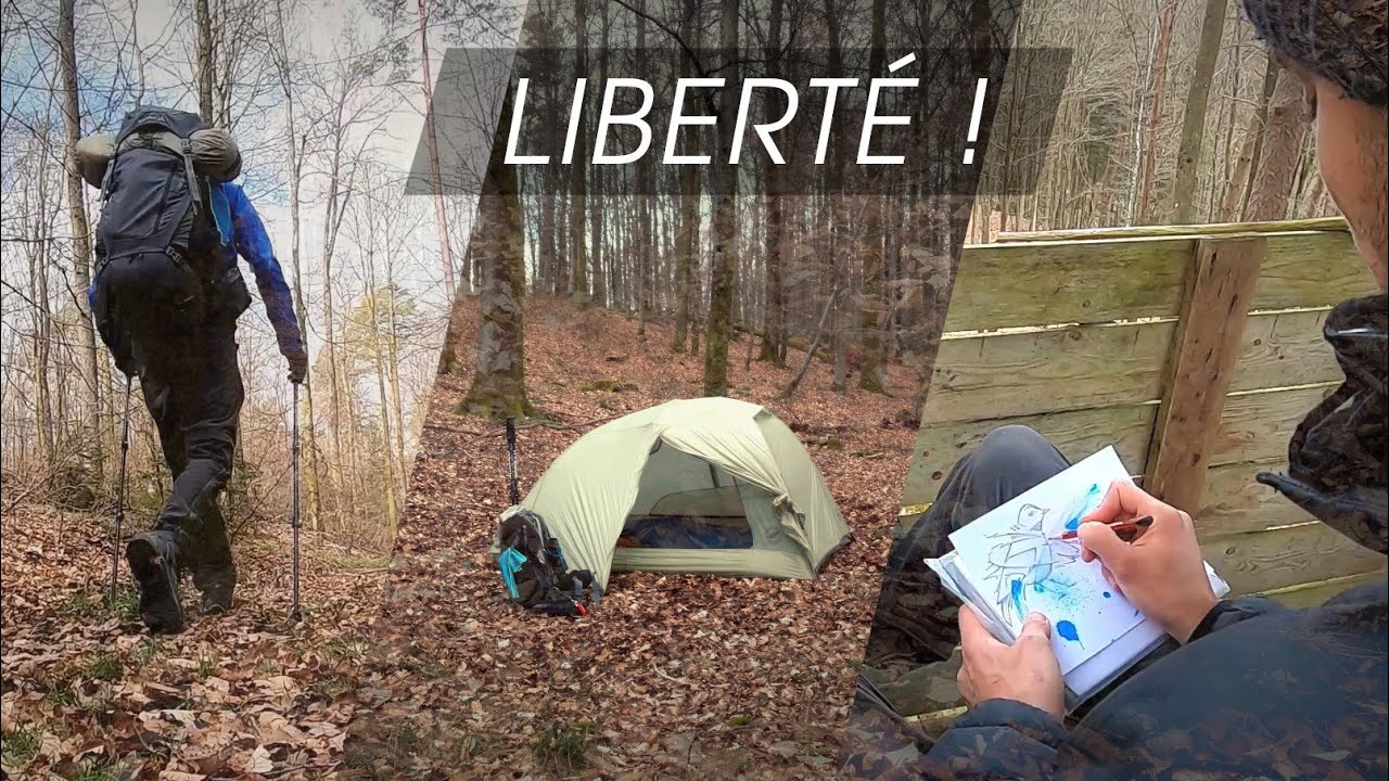 VLOG - 3 jours à pied seul dans les Vosges du Nord